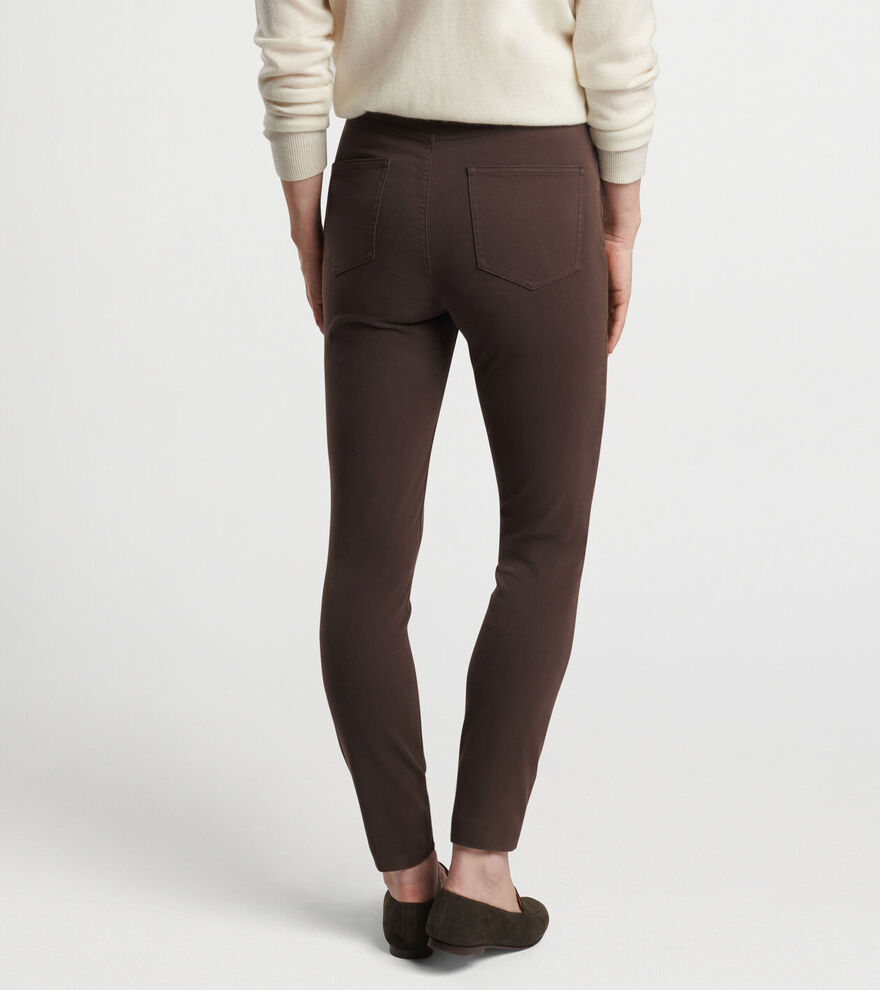 Karlie Stretch Sateen High Rise Trouser image number 3