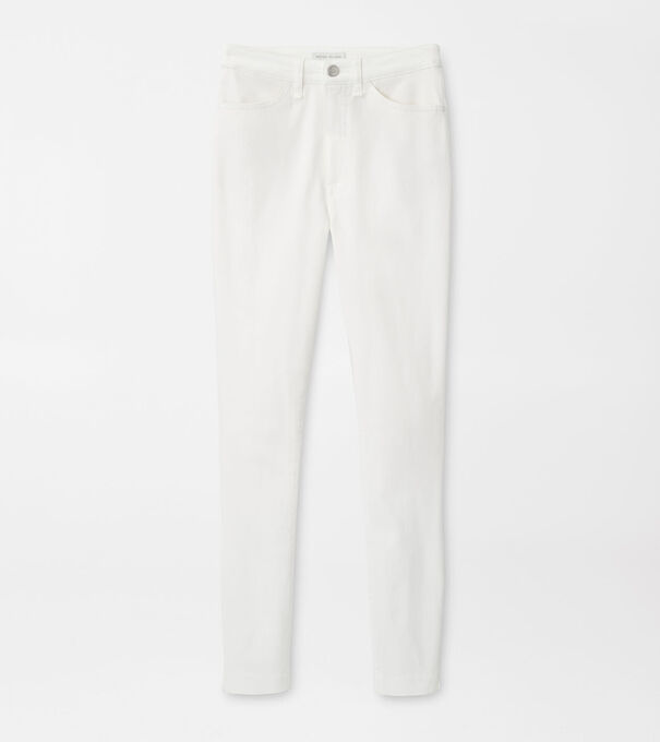 Karlie Stretch Sateen High Rise Trouser