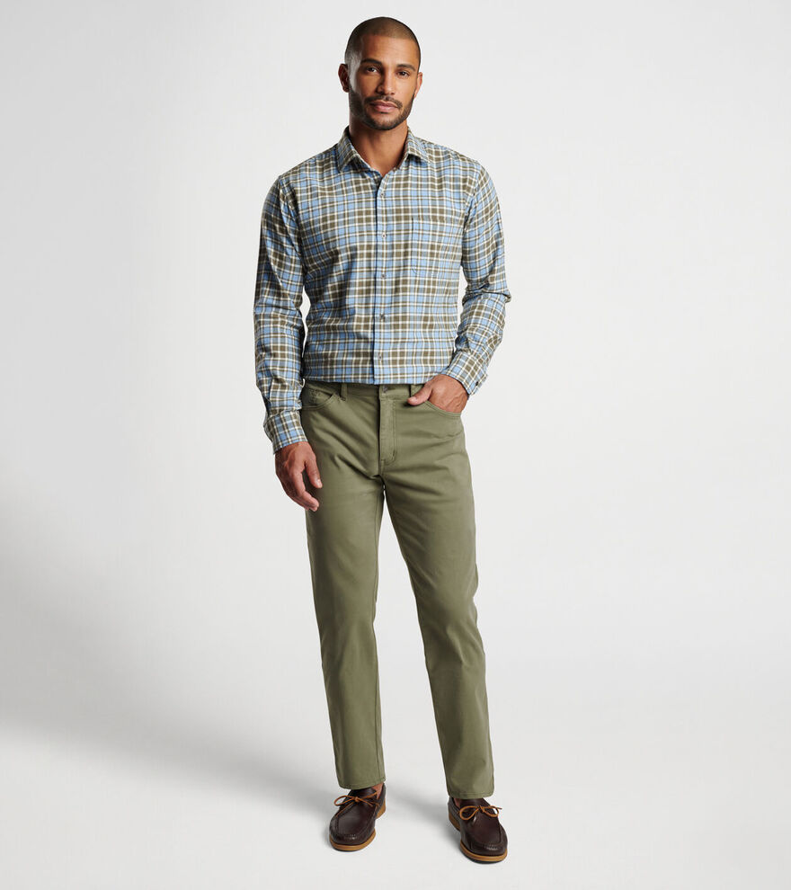 Signature Sateen Five-Pocket Trouser image number 2