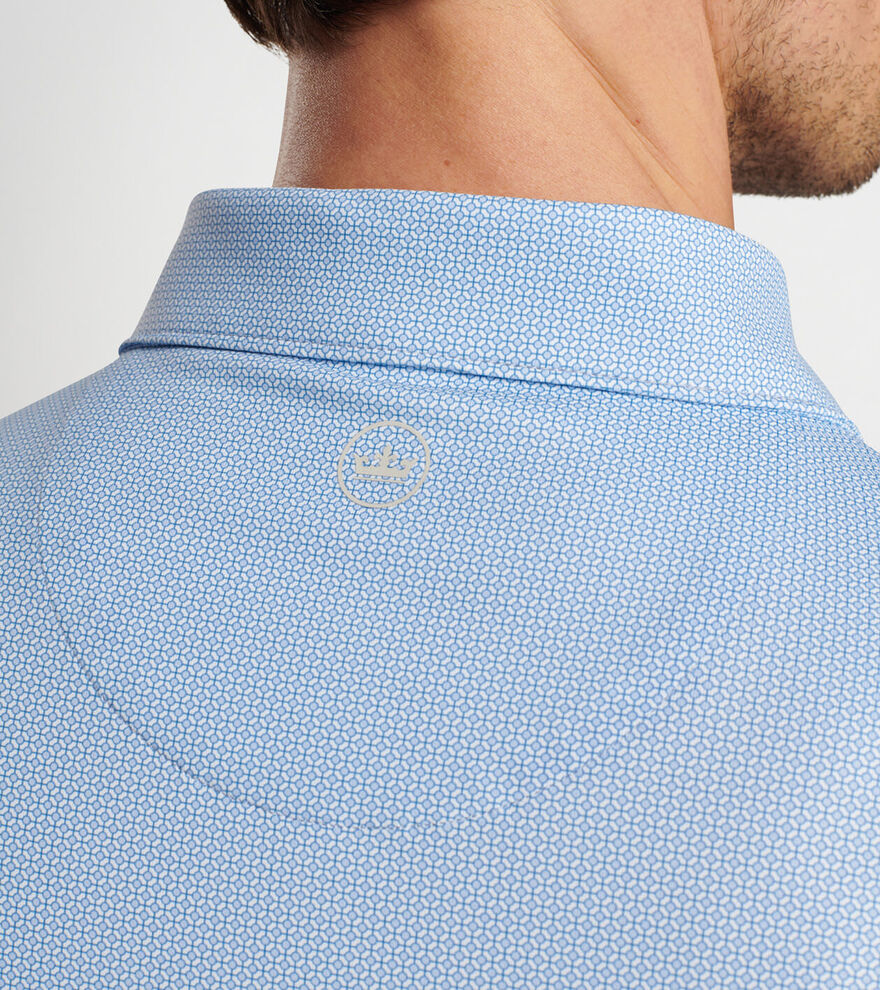 Delancey Dot Performance Jersey Polo image number 4