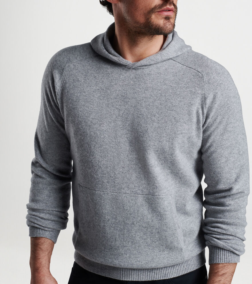 Artisan Crafted Cashmere Popover Hoodie | Men's Sweaters | Peter Millar