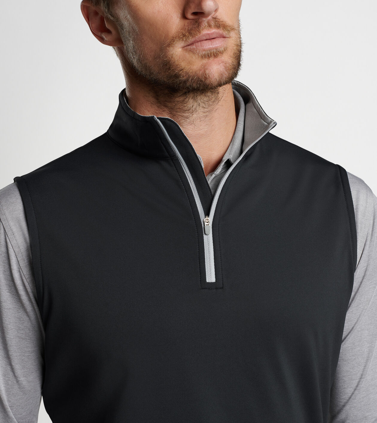 Galway Stretch Loop Terry Quarter-Zip Gilet