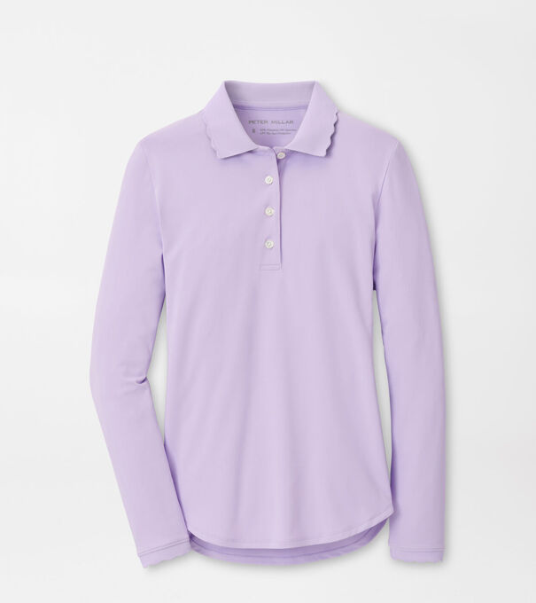 Opal Long Sleeve Stretch Jersey Polo