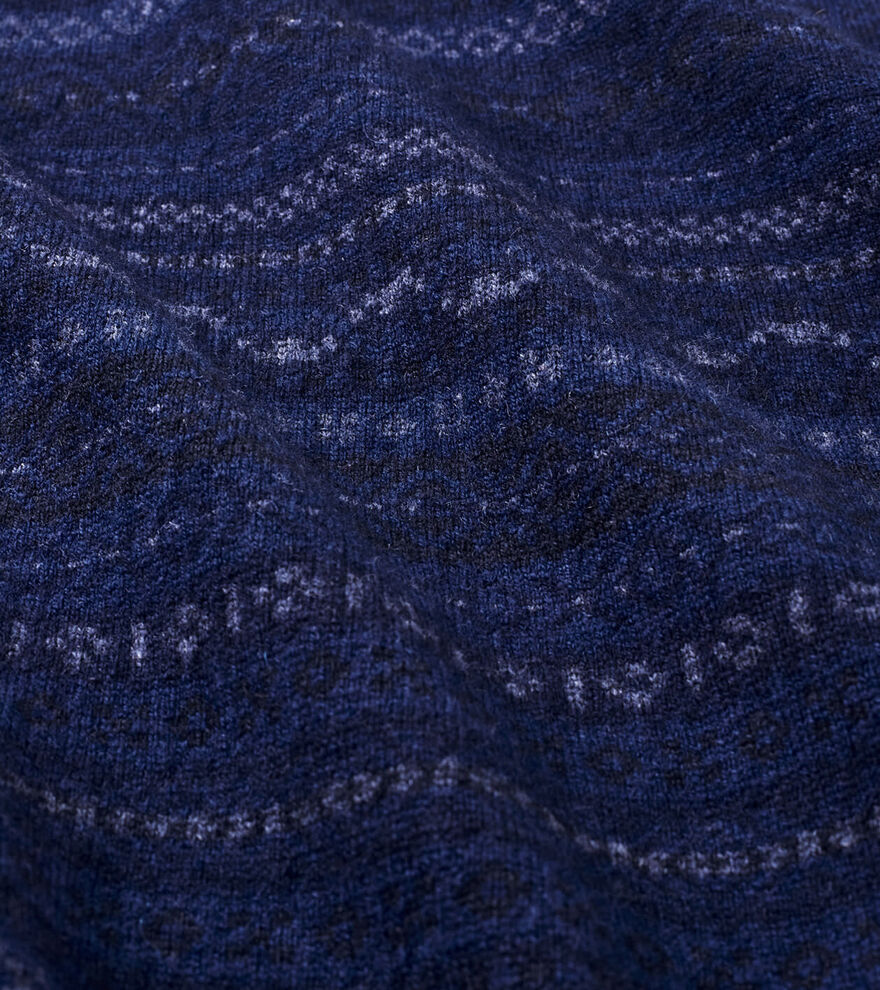 Midnight Fairisle Crewneck Jumper image number 5