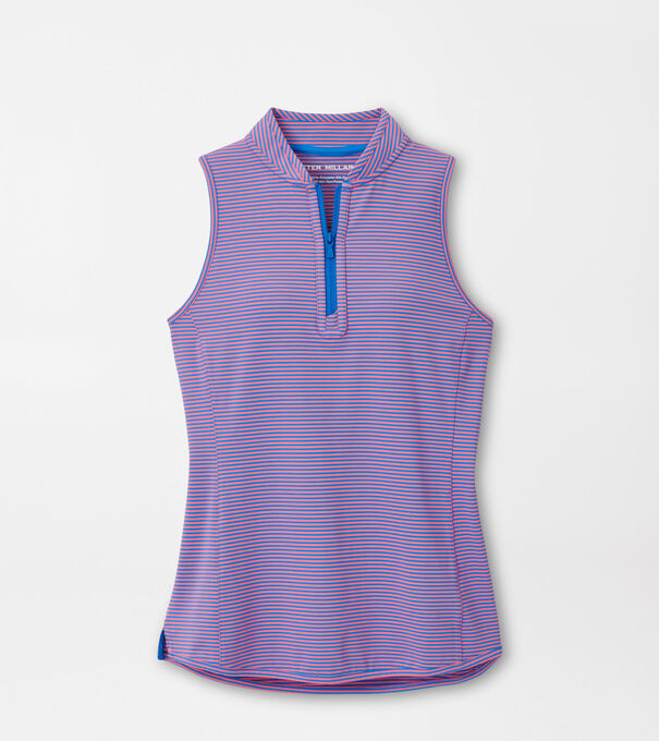 Vista Stripe Shirley Sleeveless Polo