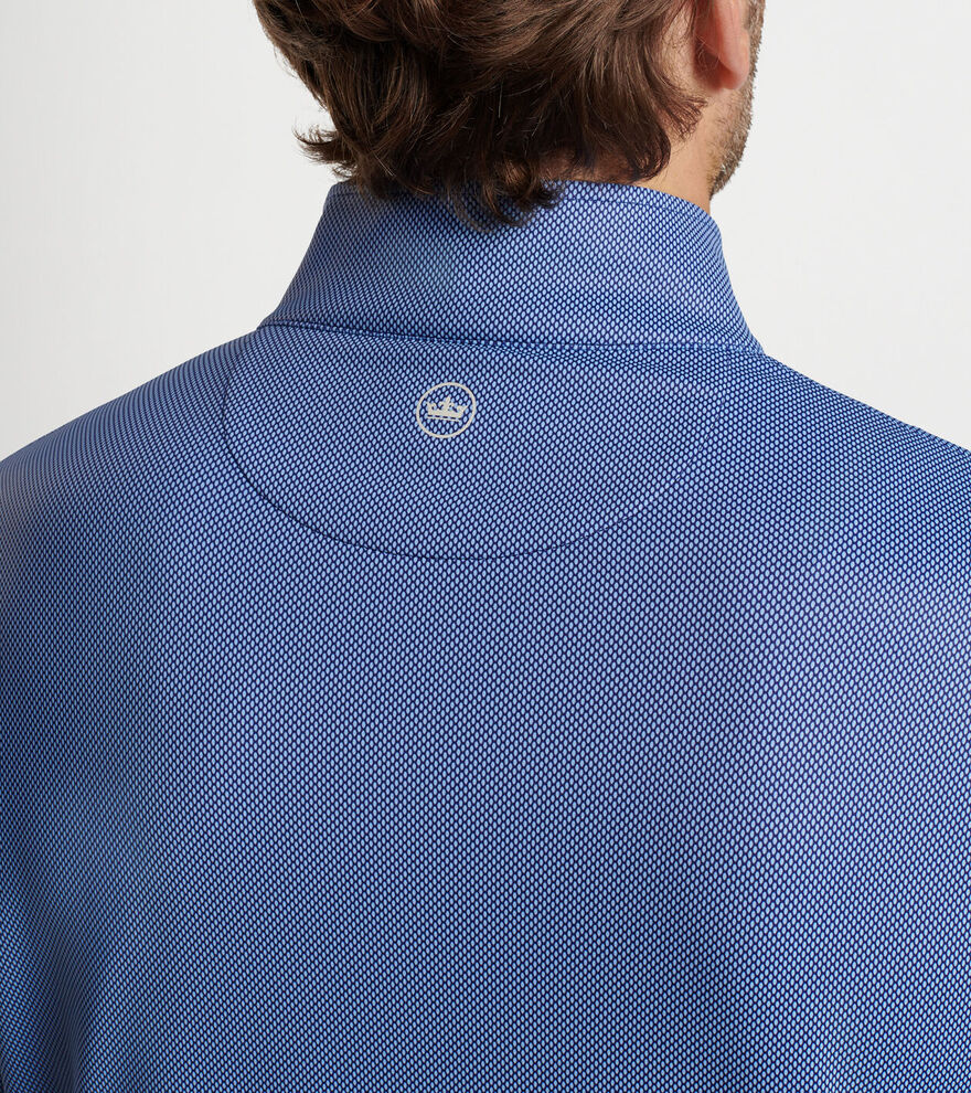 Perth Birdseye Performance Quarter-Zip image number 4