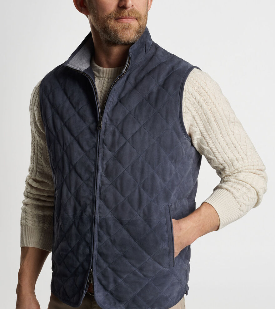 Essex Suede Gilet image number 4