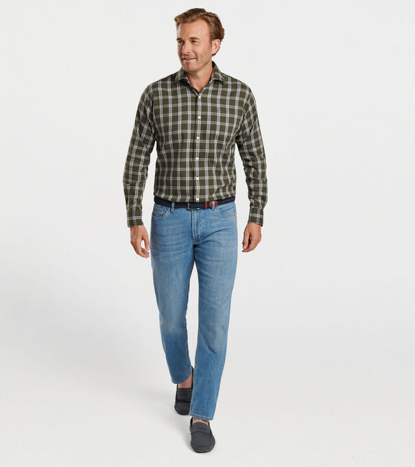 Vernon Flannelite Cotton-Stretch Shirt