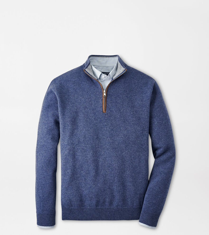 Artisan Crafted Cashmere Flex Quarter-Zip image number 1