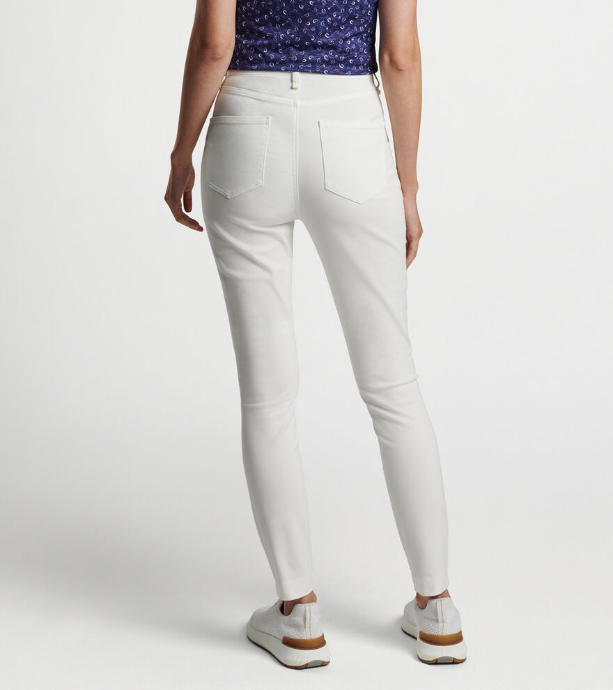 Karlie Stretch Sateen High Rise Trouser image number 3