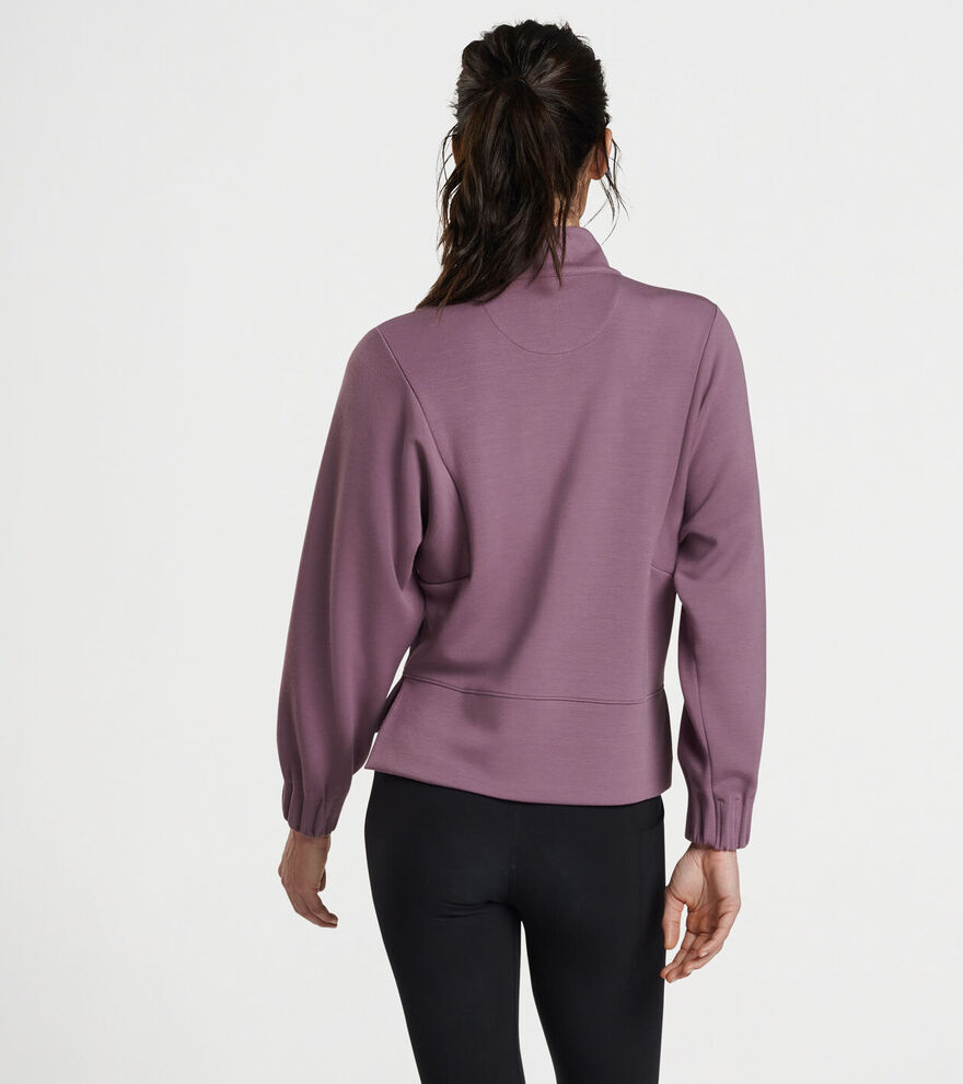 Flora Knit Half Zip Pullover image number 3