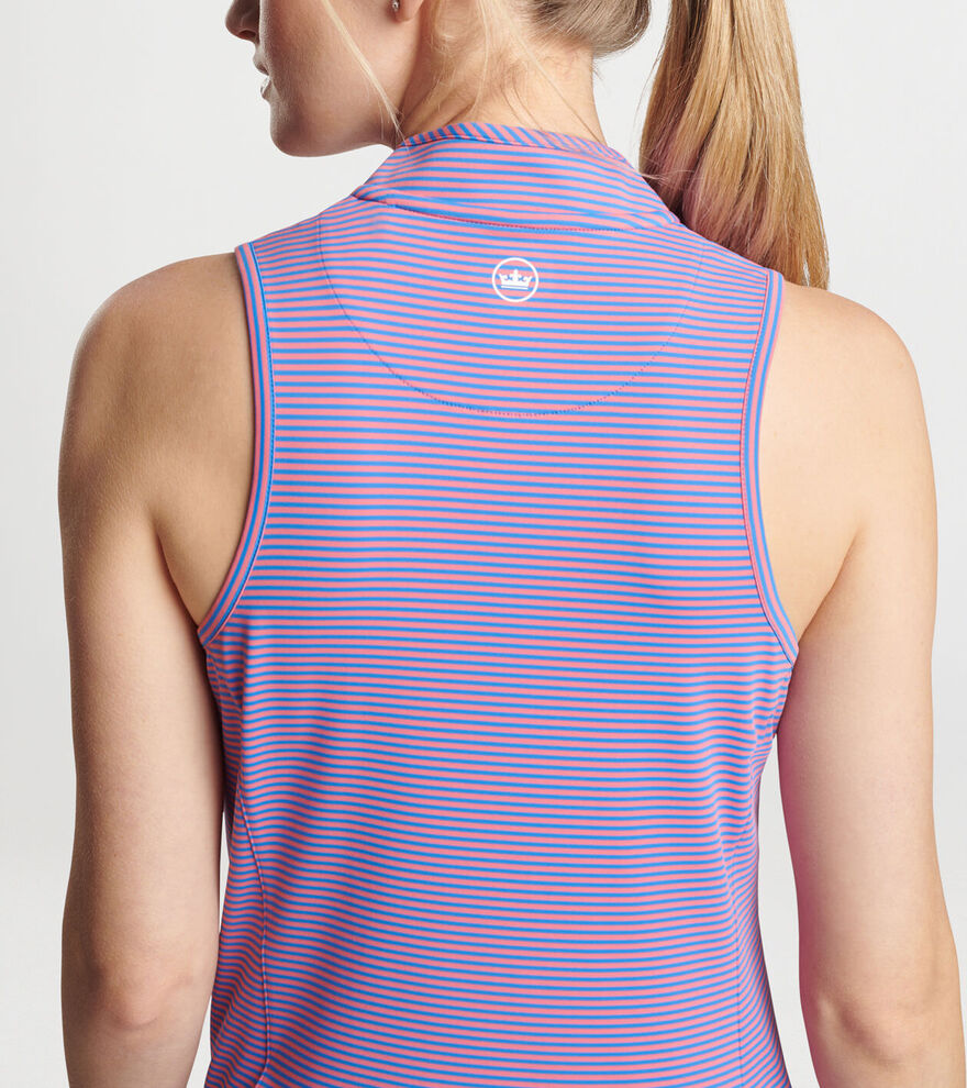 Vista Stripe Shirley Sleeveless Polo image number 4