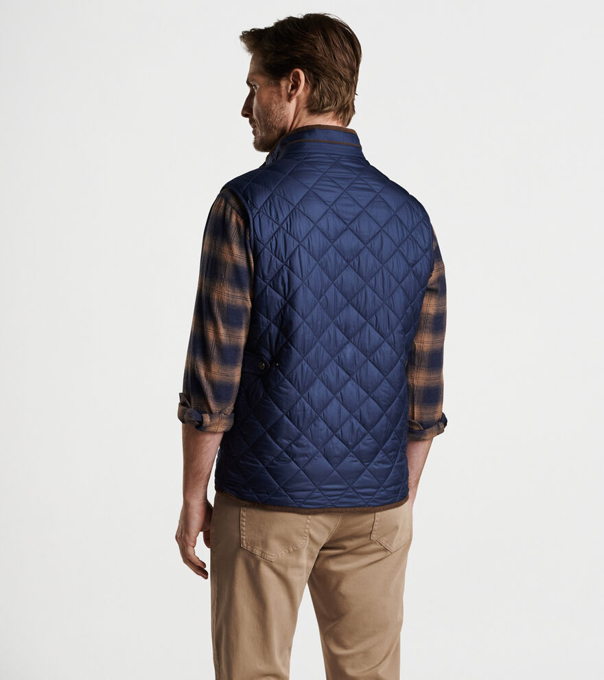 Essex Quilted Travel Gilet image number 3