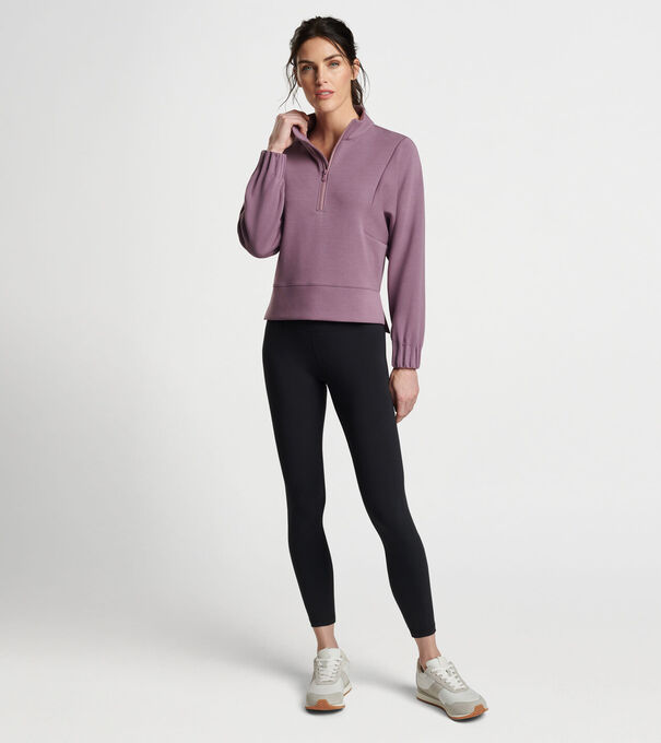 Flora Knit Half Zip Pullover