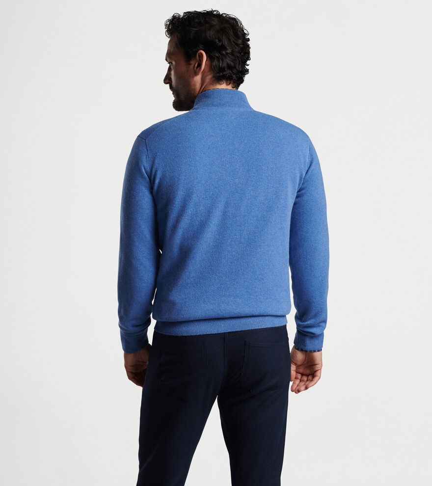 Artisan Crafted Cashmere Flex Quarter-Zip | Men's Sweaters | Peter Millar
