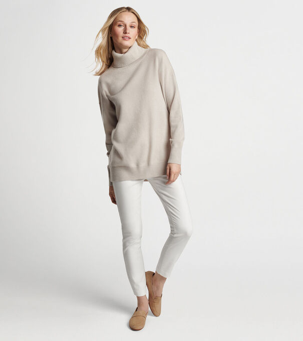 Women's Artisan Crafted Cashmere Turtleneck Jumper