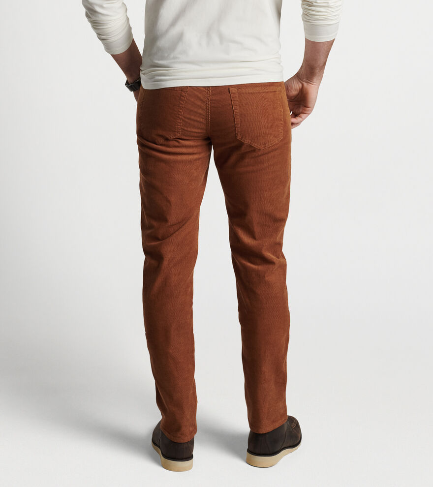 Superior Soft Corduroy Five-Pocket Trouser image number 3