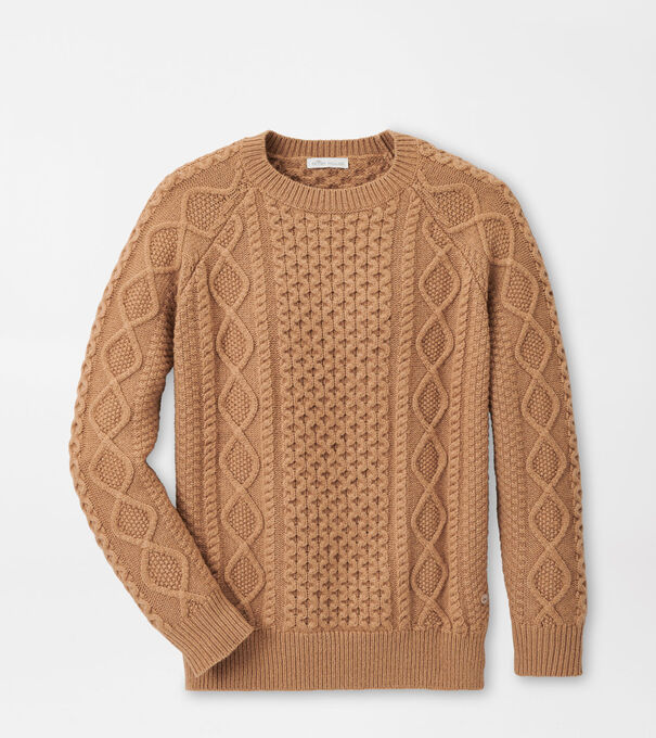 Grace Cable Knit Crew Jumper