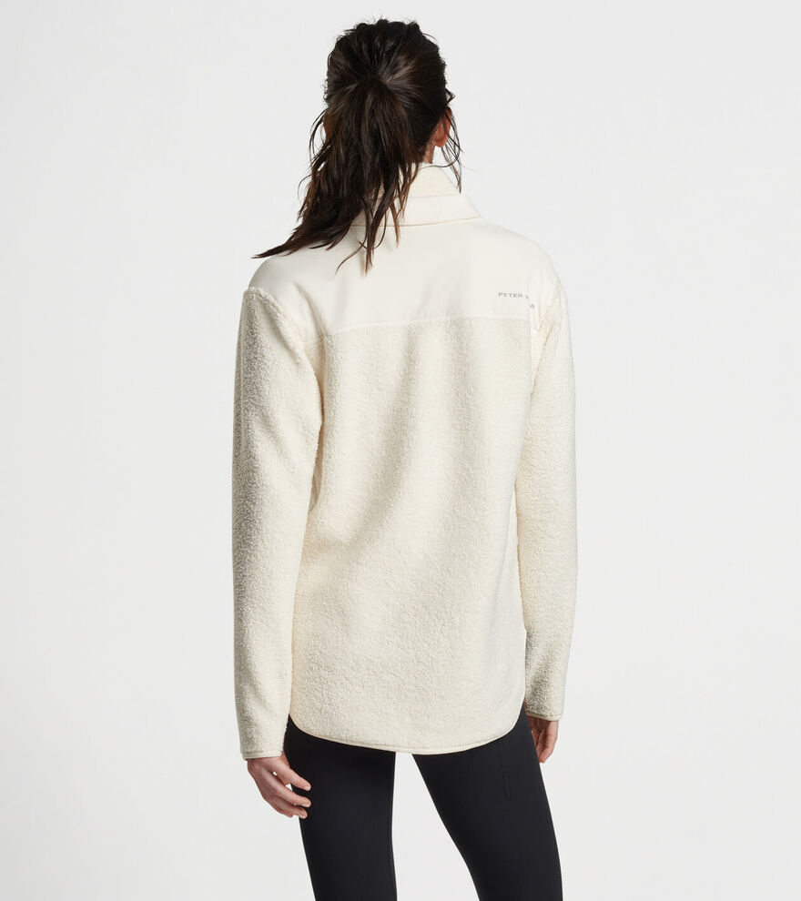 Tilly Oversized Bonded Sherpa Popover image number 3