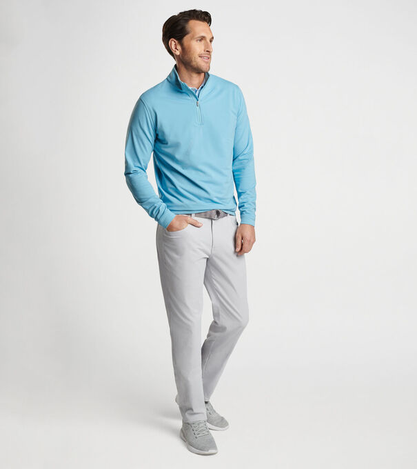 Perth Oval Stitch Performance Quarter-Zip