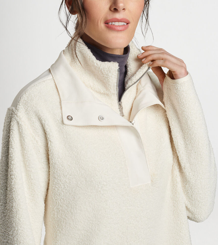 Tilly Oversized Bonded Sherpa Popover image number 6