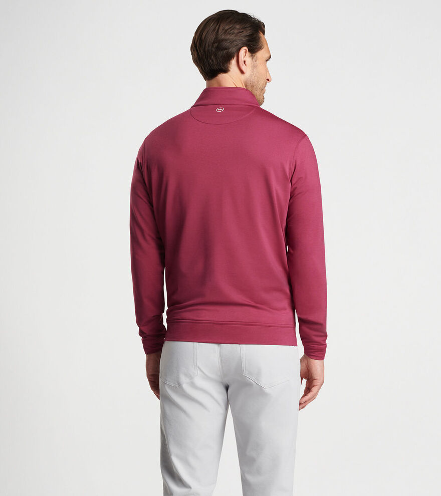 Perth Mélange Performance Quarter-Zip image number 4