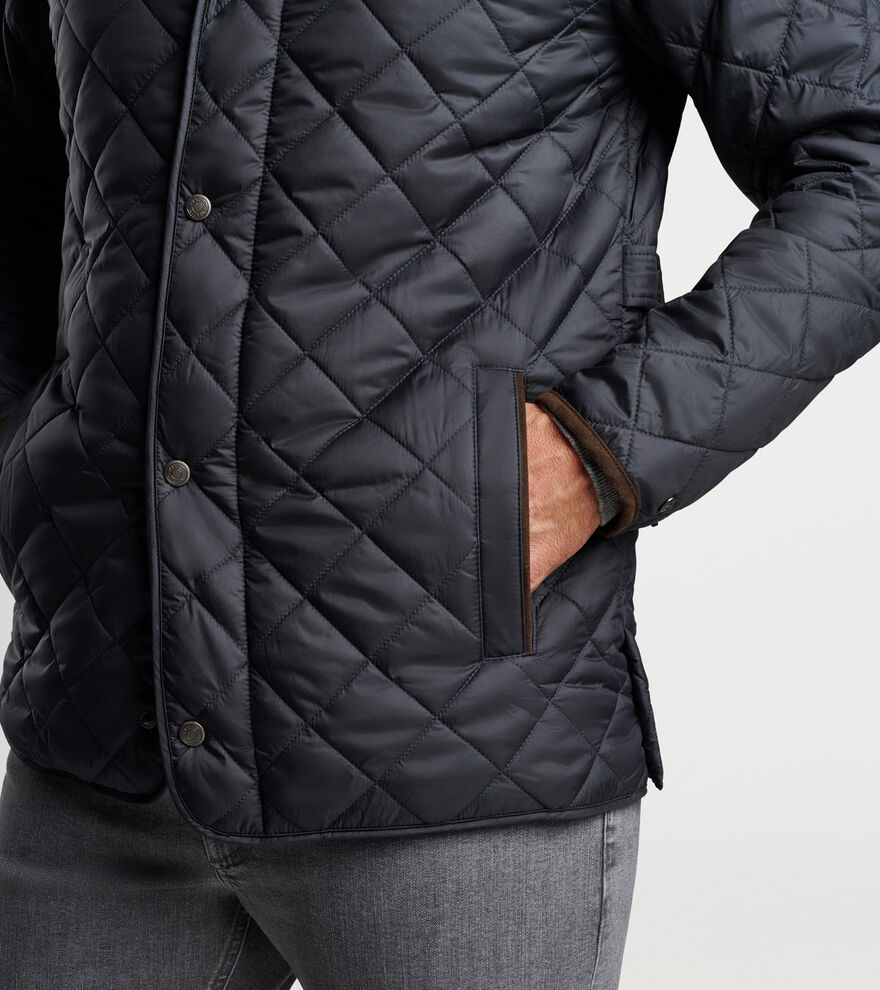 Crown Suffolk Quilted Travel Coat