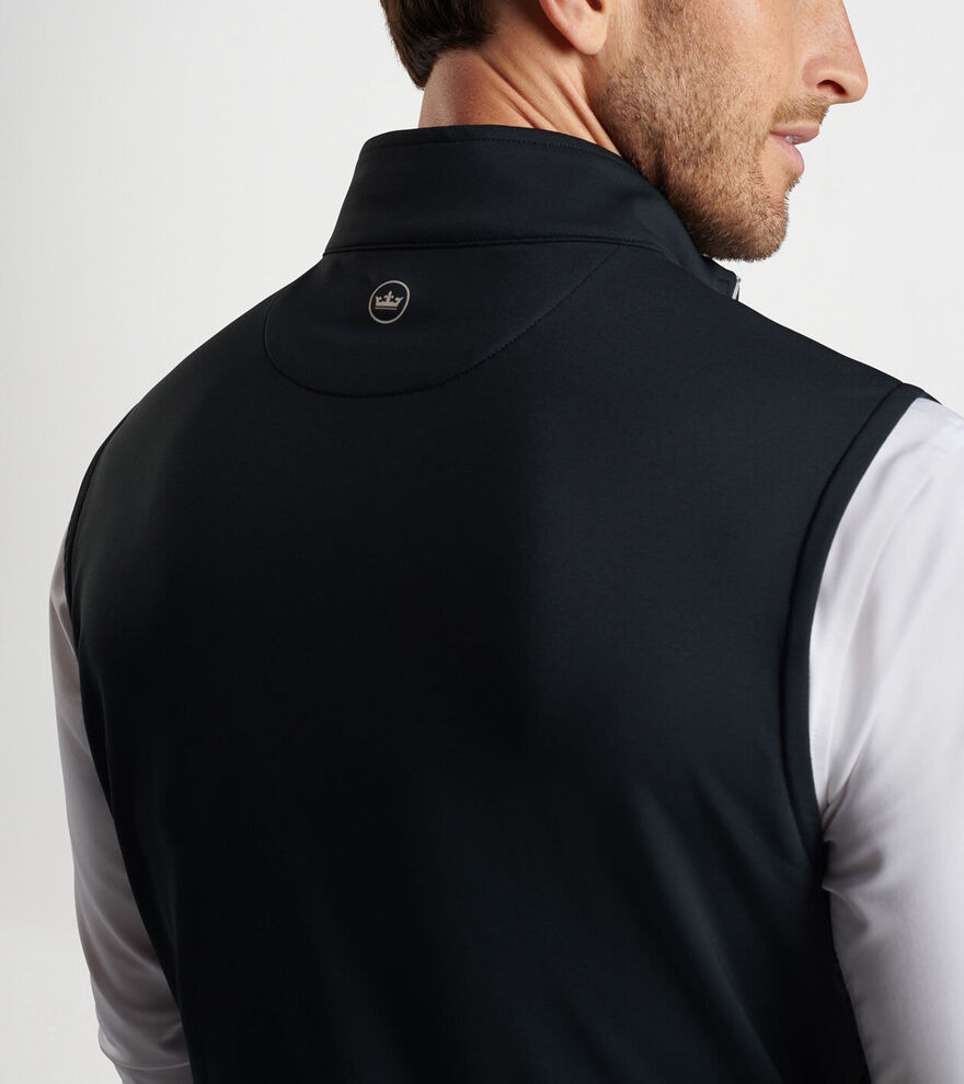 Galway Stretch Loop Terry Quarter-Zip Gilet image number 4