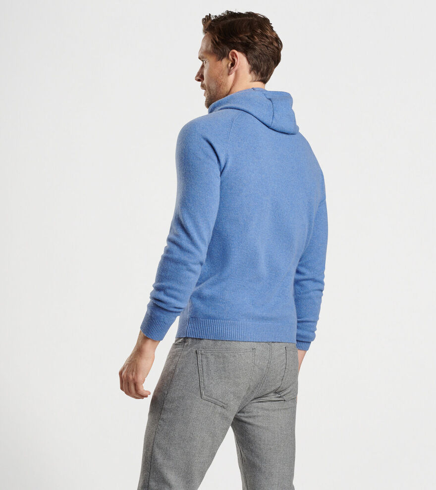 Artisan Crafted Cashmere Popover Hoodie image number 3