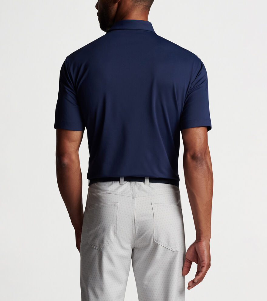 Peter Millar Solid Performance Jersey Polo White - AW23 S