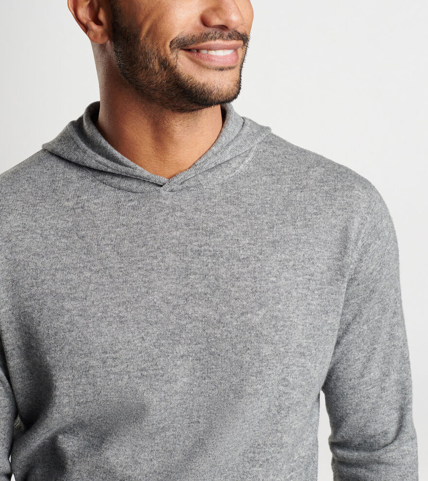 Conway Wool Cashmere Popover Hoodie image number 4