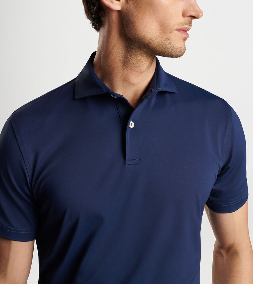 Solid Performance Jersey Polo image number 5