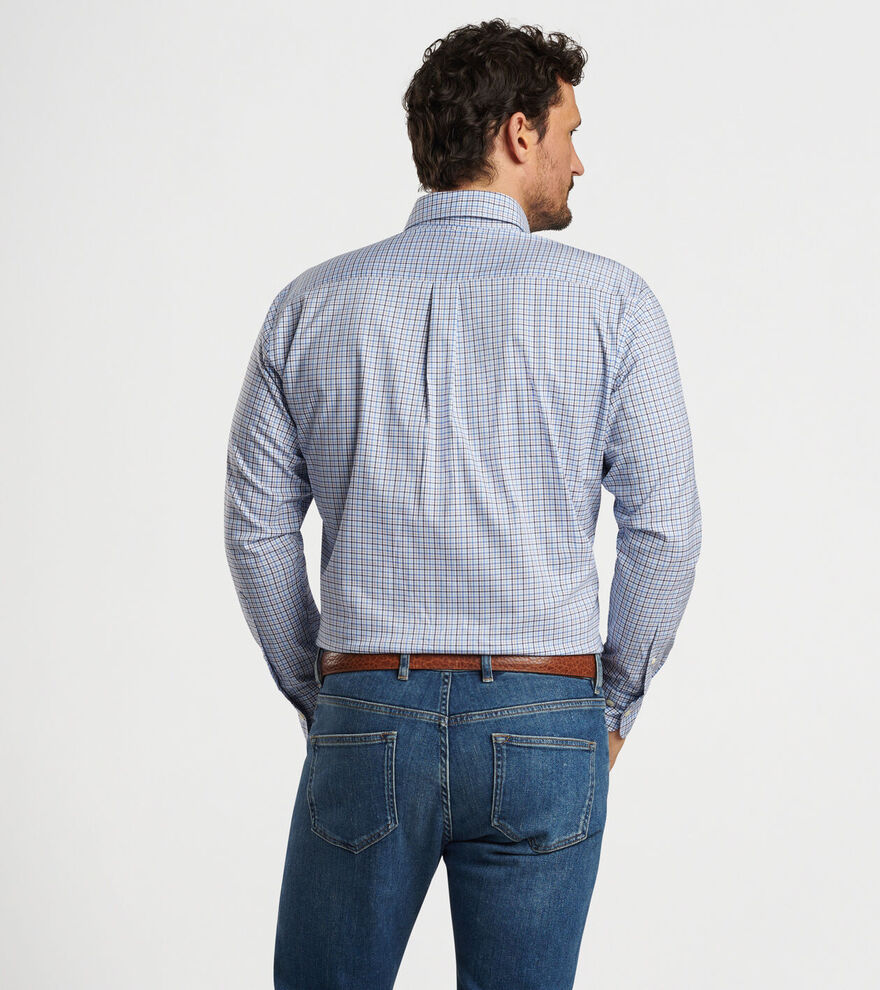 Albert Crown Lite Cotton-Stretch Shirt image number 3