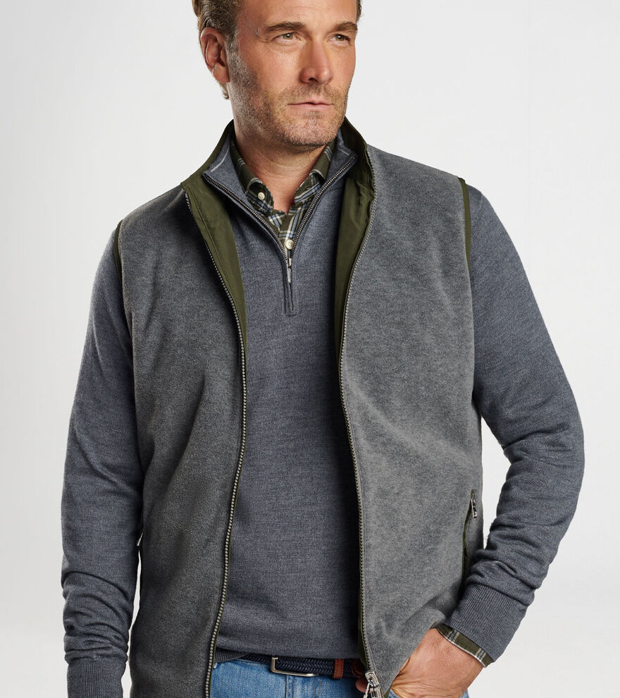 Brentwood Reversible Fleece Gilet image number 5