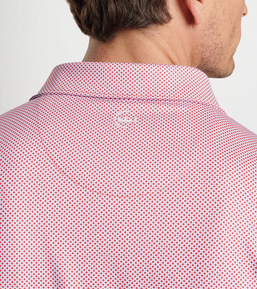 Delancey Dot Performance Jersey Polo image number 4