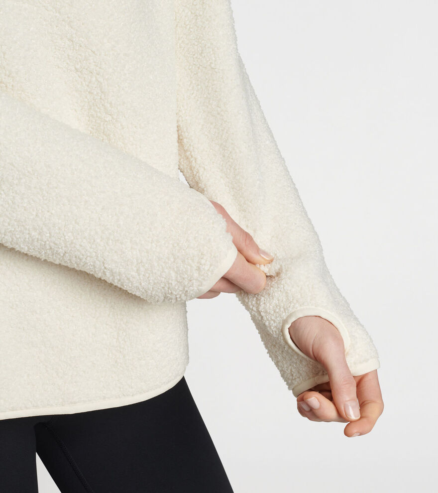 Tilly Oversized Bonded Sherpa Popover image number 4