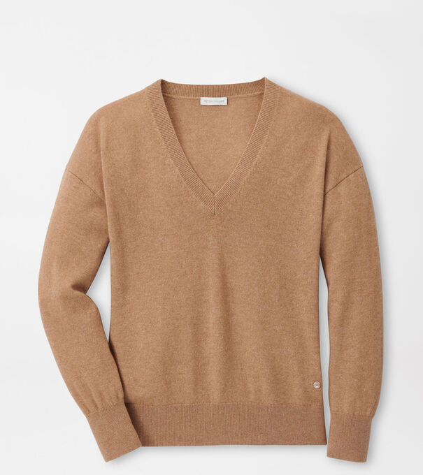 Women's Artisan Crafted Cashmere V-Neck Jumper