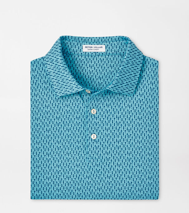 Lavender Fields Performance Jersey Polo