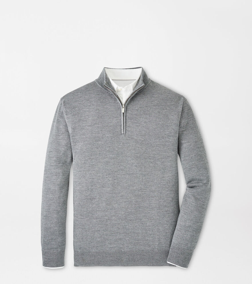 Canton Stripe Quarter Zip Jumper image number 1