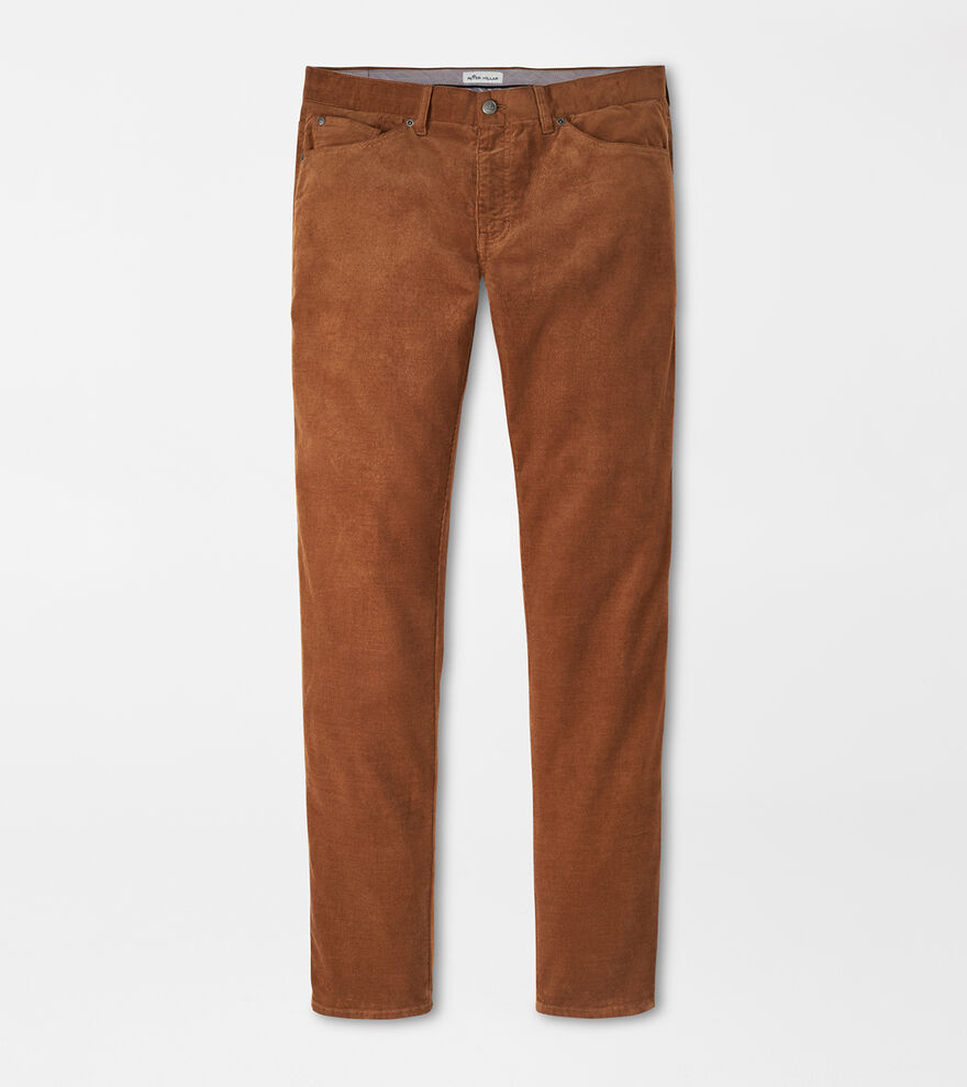 Superior Soft Corduroy Five-Pocket Trouser image number 1