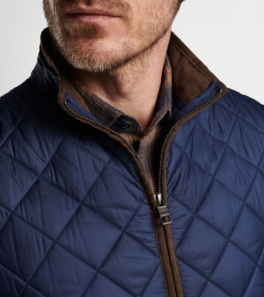 Essex Quilted Travel Gilet image number 7