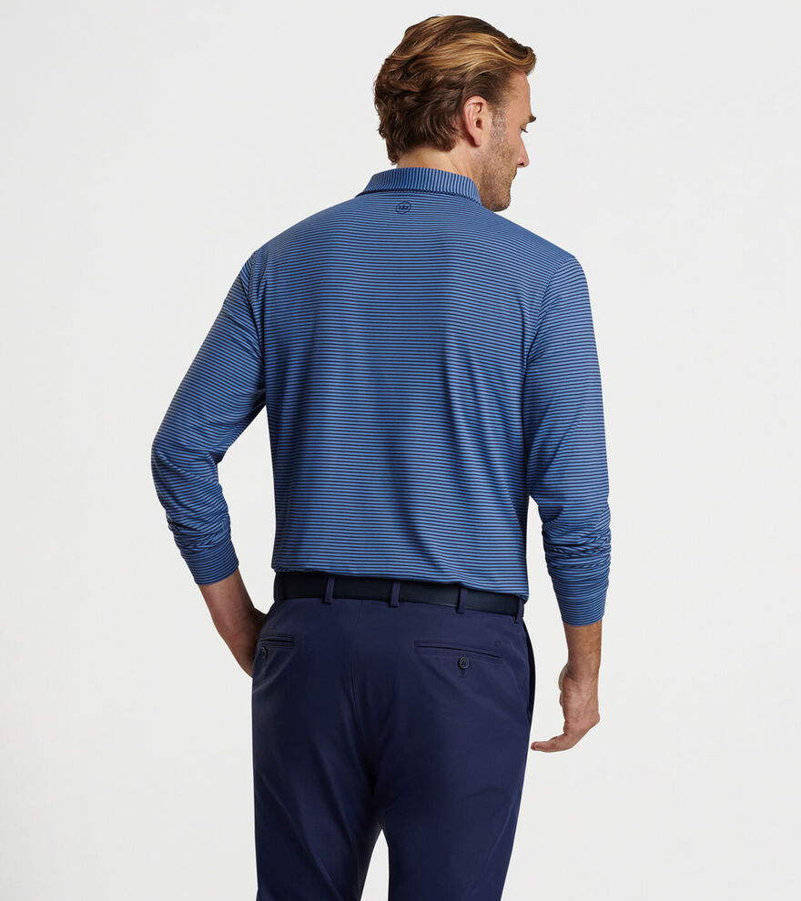 Lyons Performance Jersey Long-Sleeve Polo image number 3