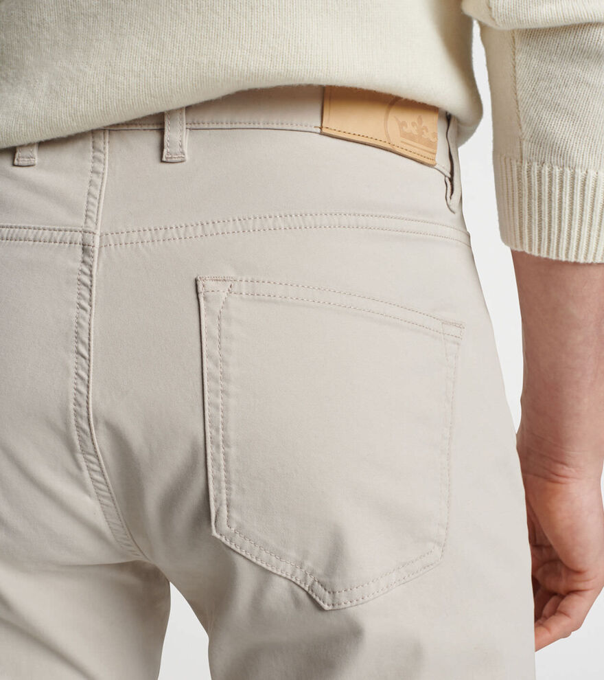 Delvin Twill Five-Pocket Trouser image number 4