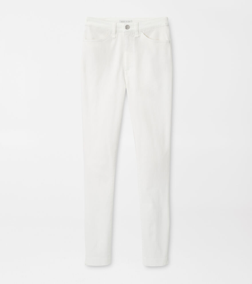 Karlie Stretch Sateen High Rise Trouser image number 1