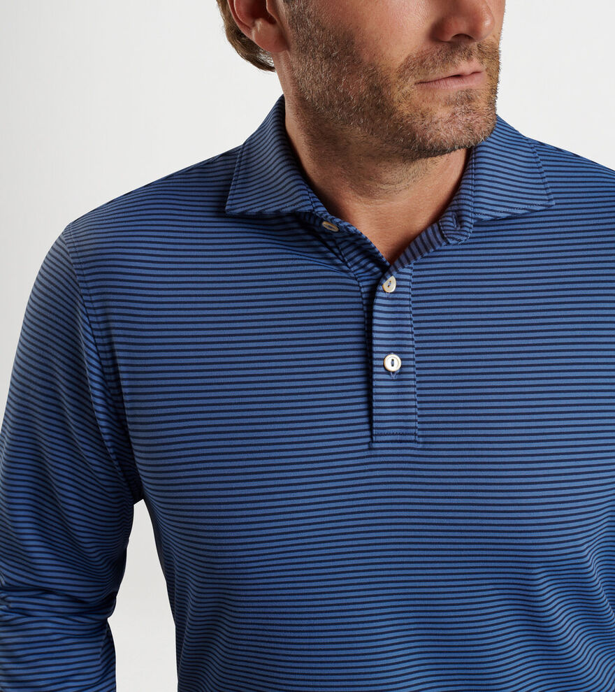 Lyons Performance Jersey Long-Sleeve Polo image number 5