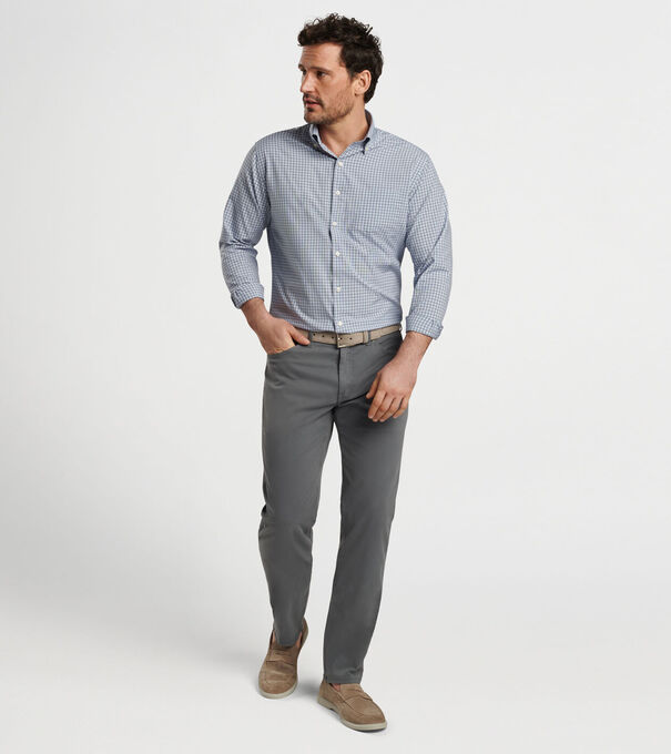 Signature Sateen Five-Pocket Trouser