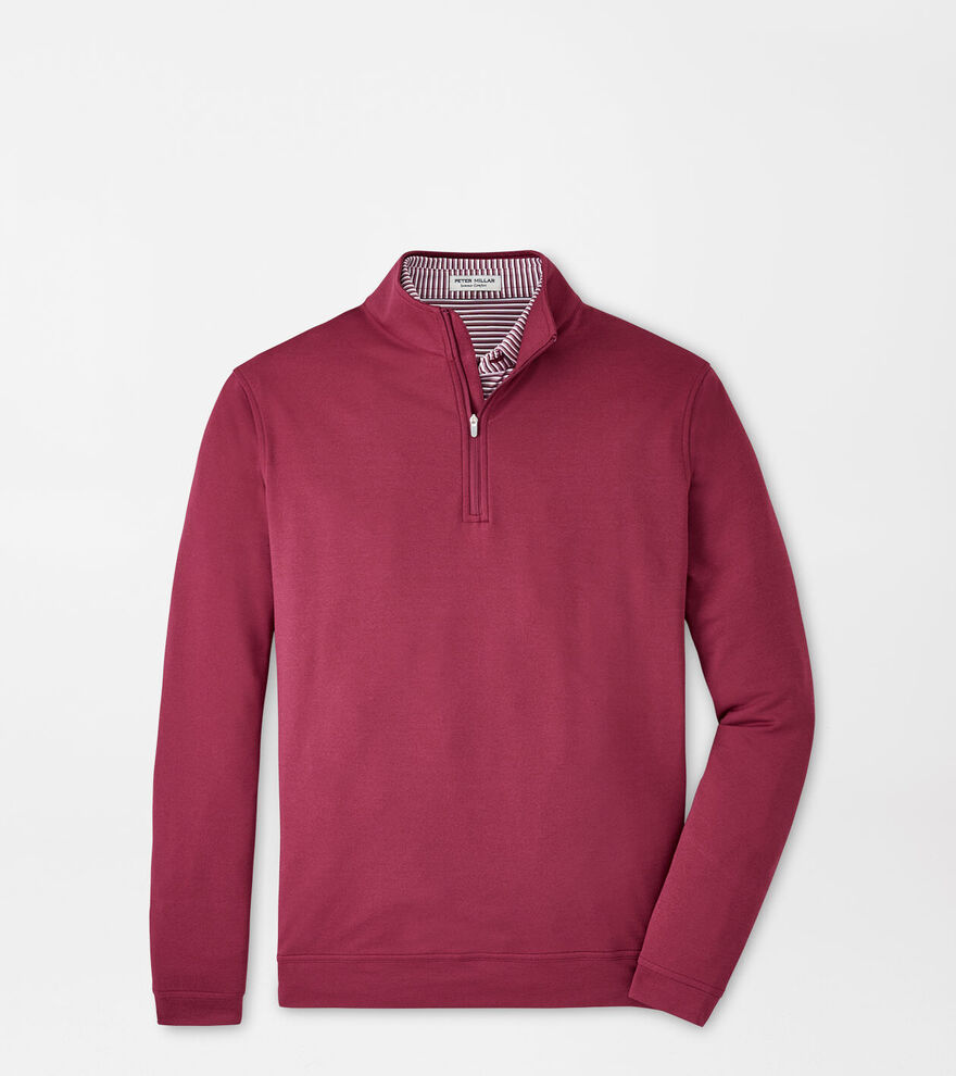 Perth Mélange Performance Quarter-Zip image number 1