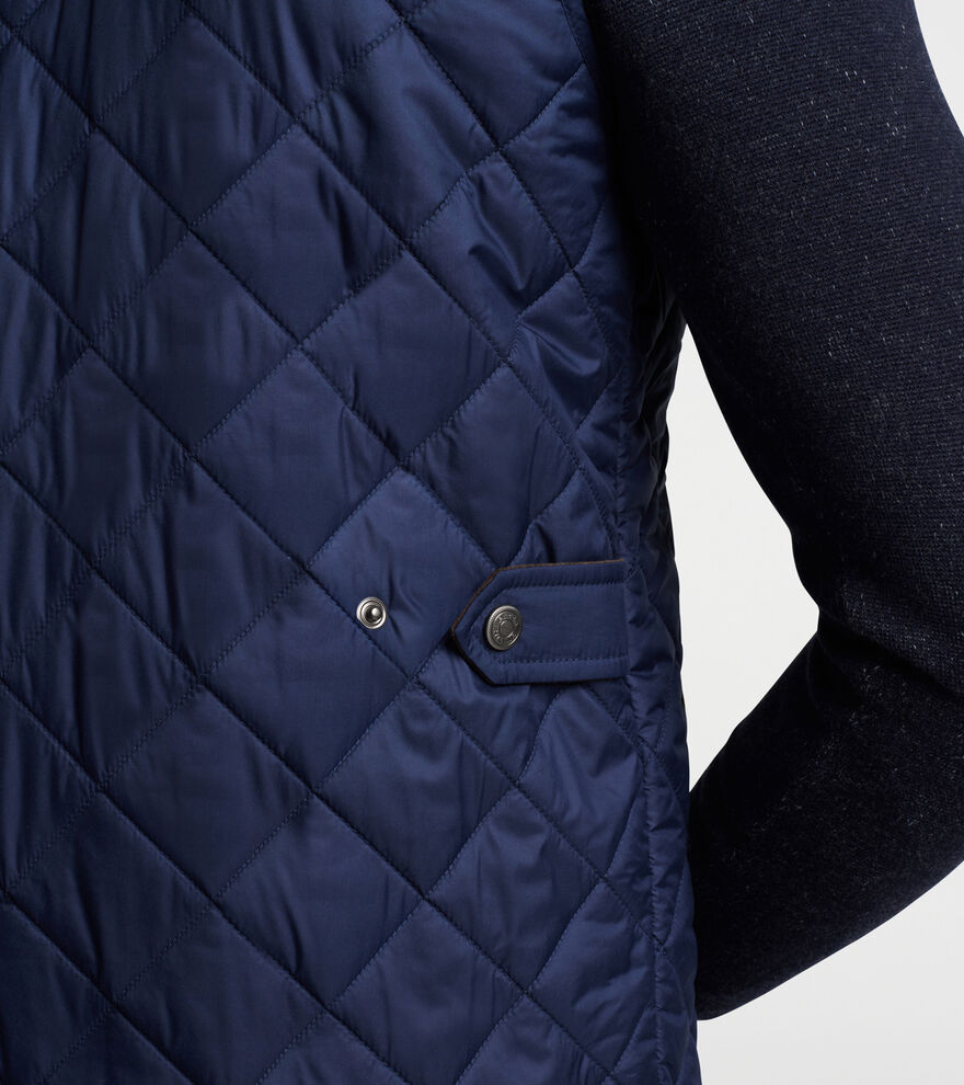 Essex Quilted Travel Gilet image number 5