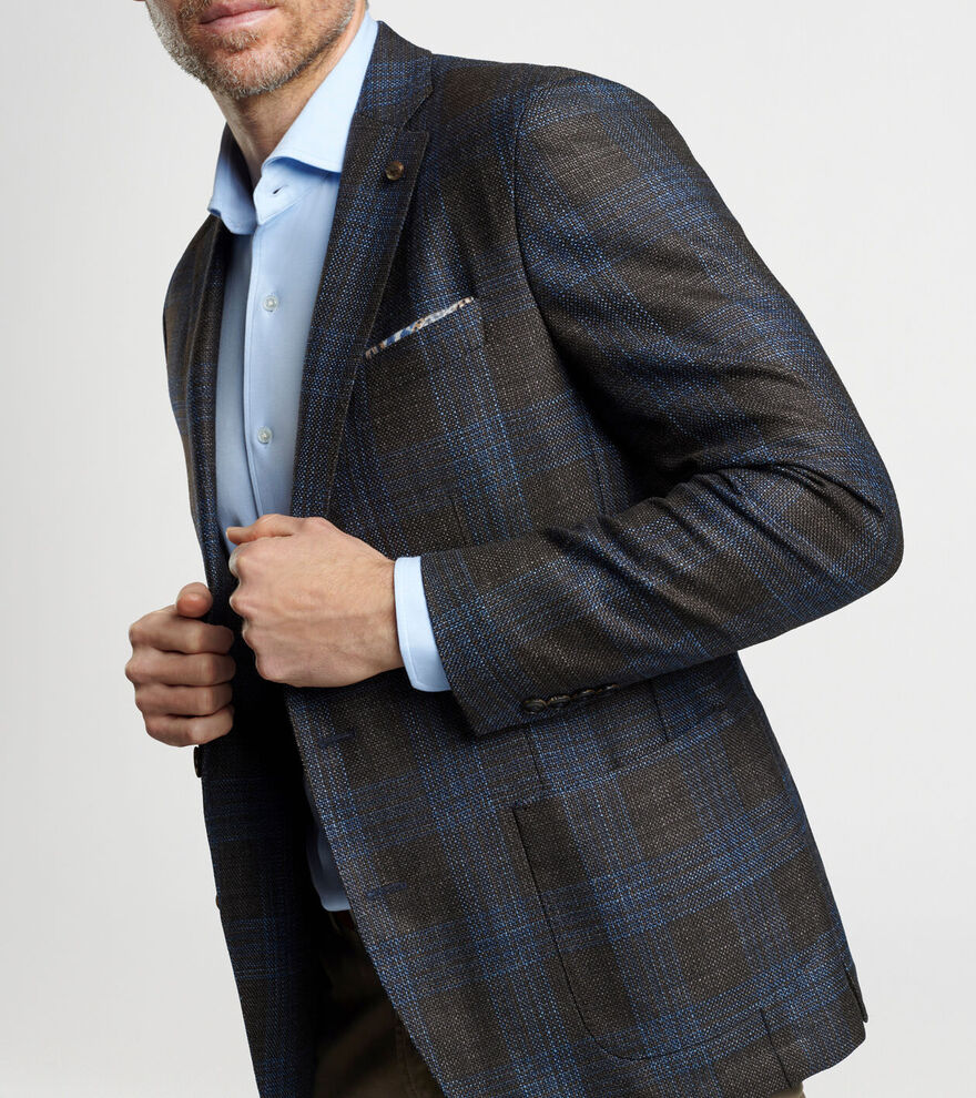 Navan Plaid Blazer image number 4