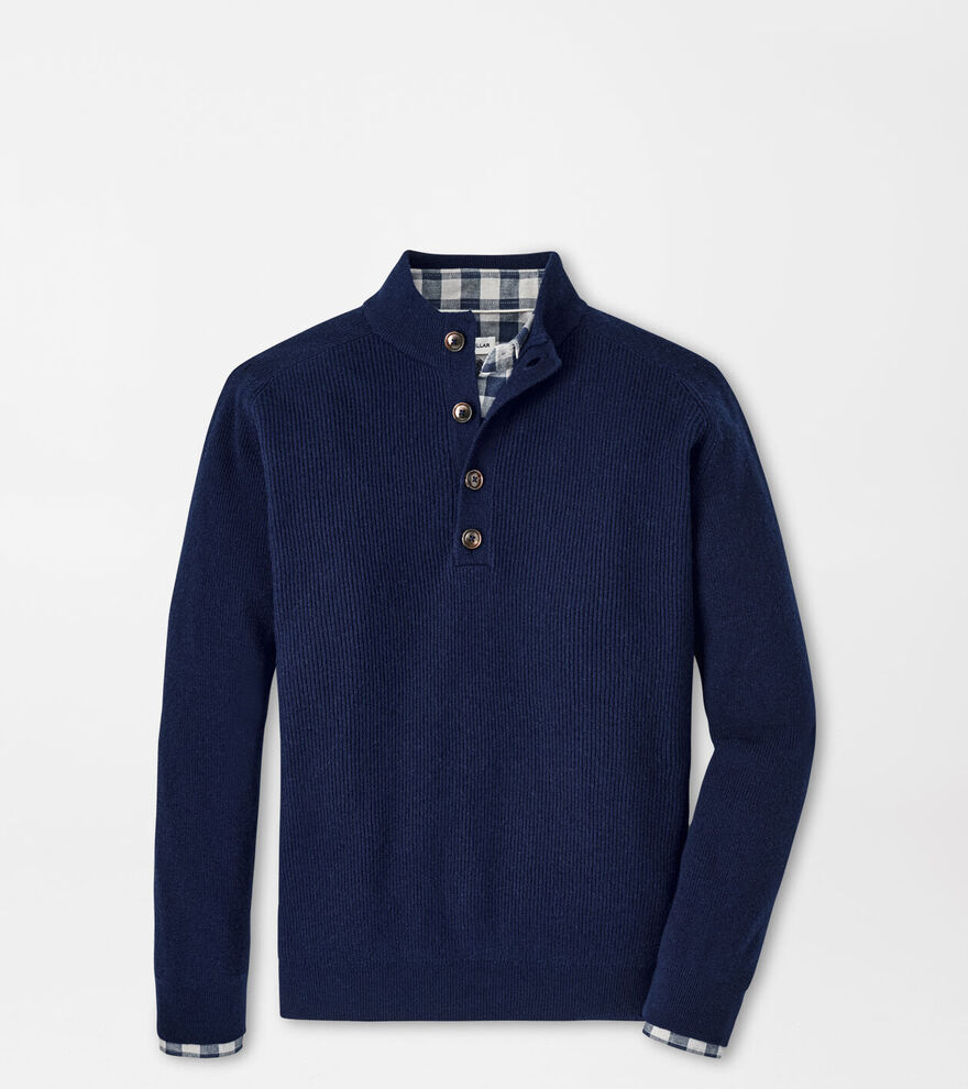 Ruxton Rib Button Mock Jumper image number 1